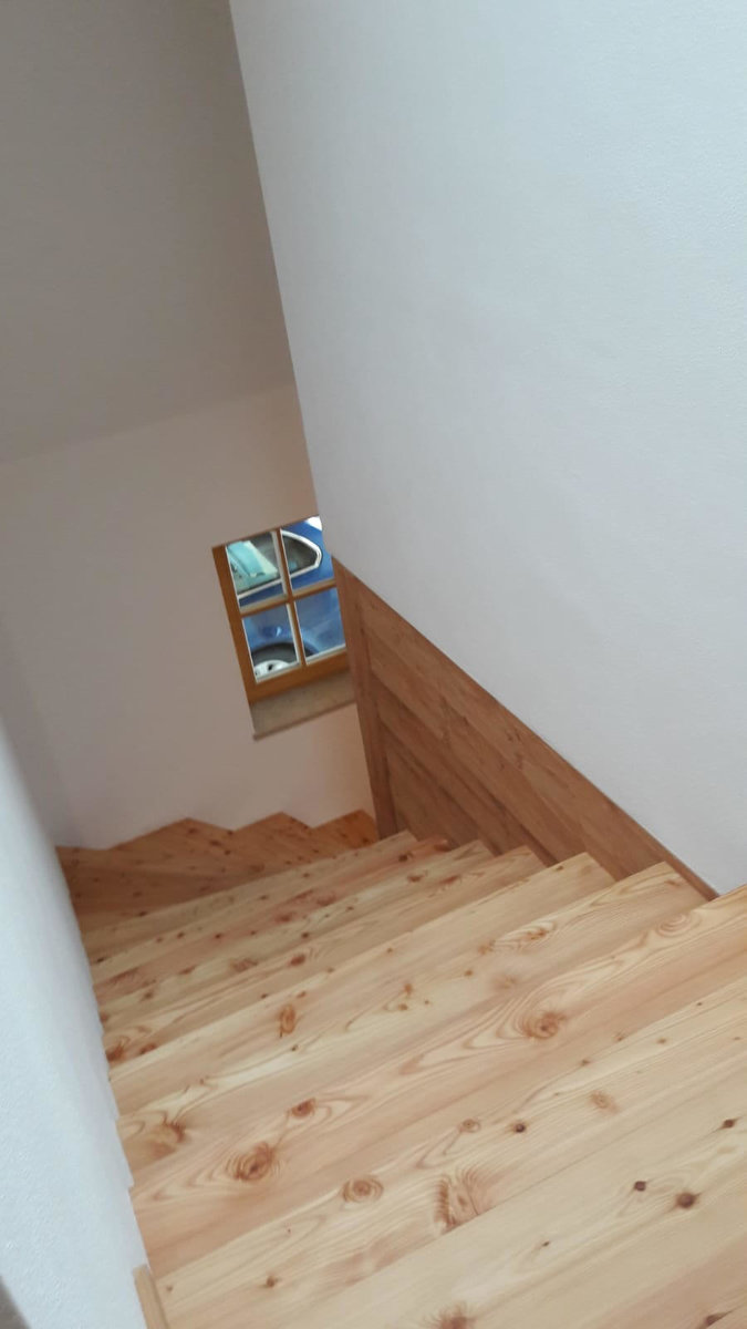 Treppe aus Holz